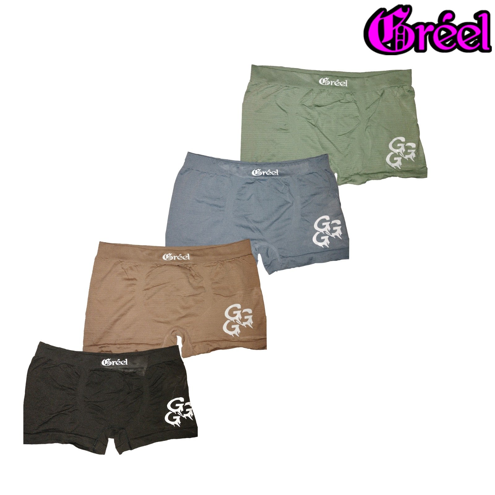 Greel Mens Short Boxer Brief Underware - Image 4